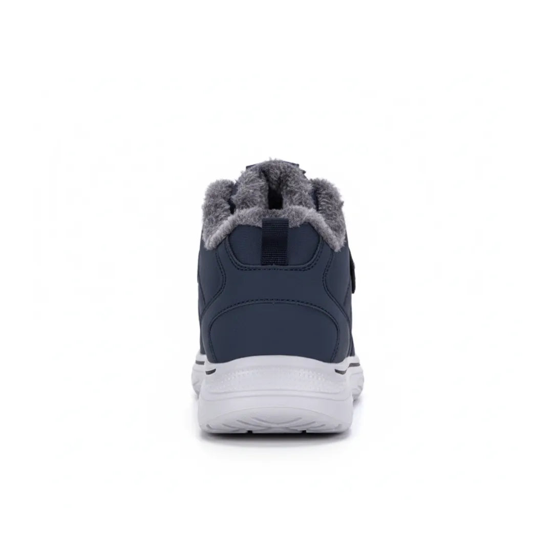 Bottes d’Hiver Homme Montantes à Scratch – Doublées, Confortables et Ajustables
