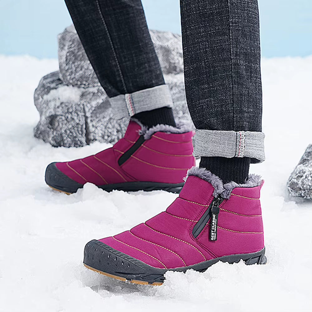 Bottes d’Hiver Unisex Imperméables et Doublées – Chaudes et Confortables