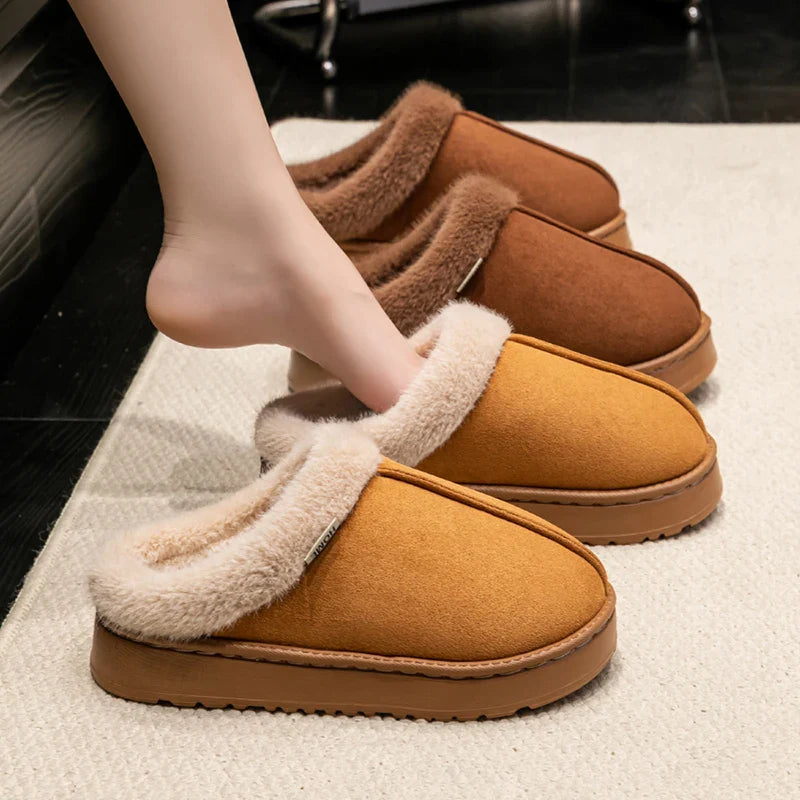 Chaussons d’Intérieur Femme en Coton – Doux, Légers et Confortables