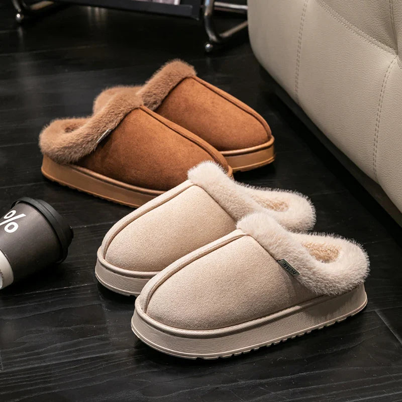 Chaussons d’Intérieur Femme en Coton – Doux, Légers et Confortables