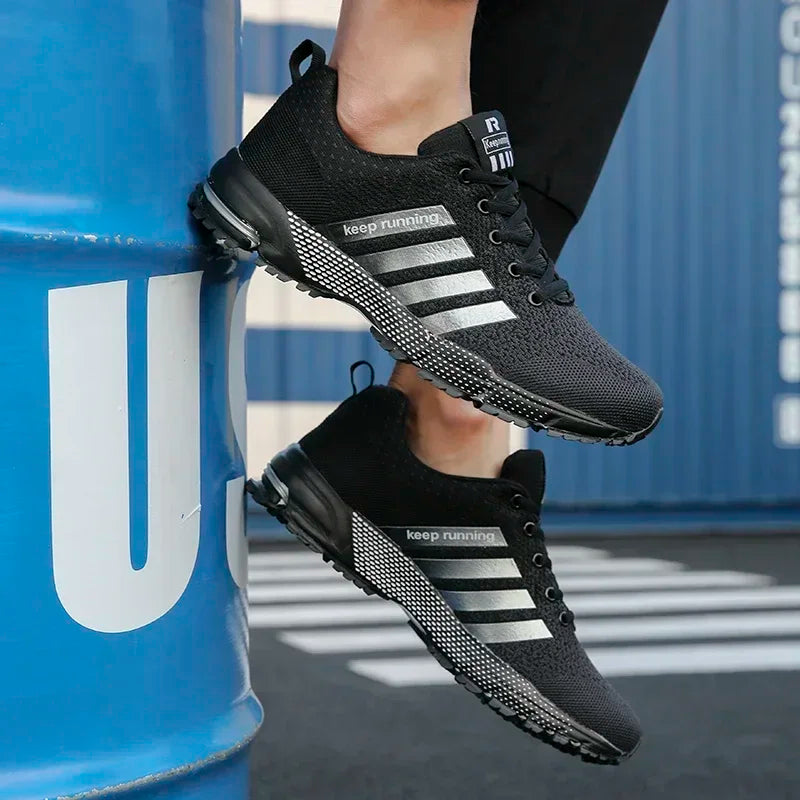 Baskets de Sport Homme Confortables Avec Amorti Souple