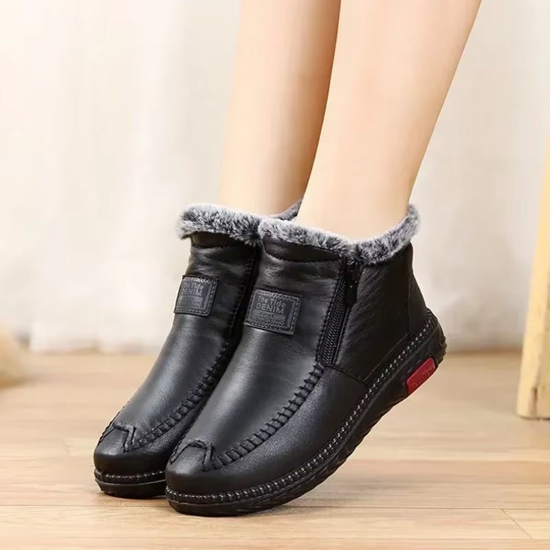 Bottes d’Hiver pour Femme – Chaudes, Confortables et Faciles à Porter