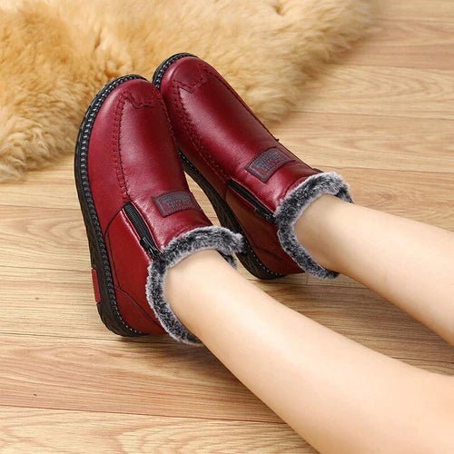 Bottes d’Hiver pour Femme – Chaudes, Confortables et Faciles à Porter