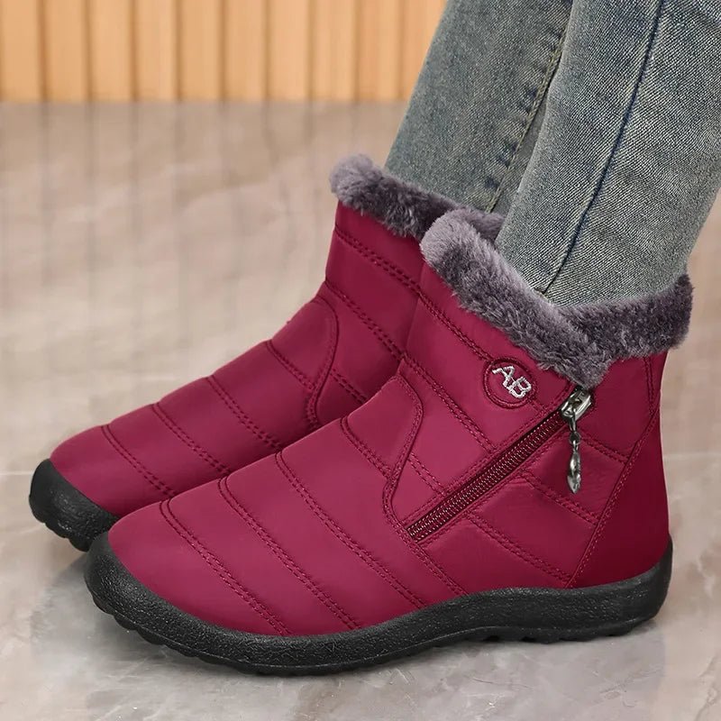 Bottes Femme Hiver Chaudes – Imperméables avec Doublure Thermique et Semelle Antidérapante