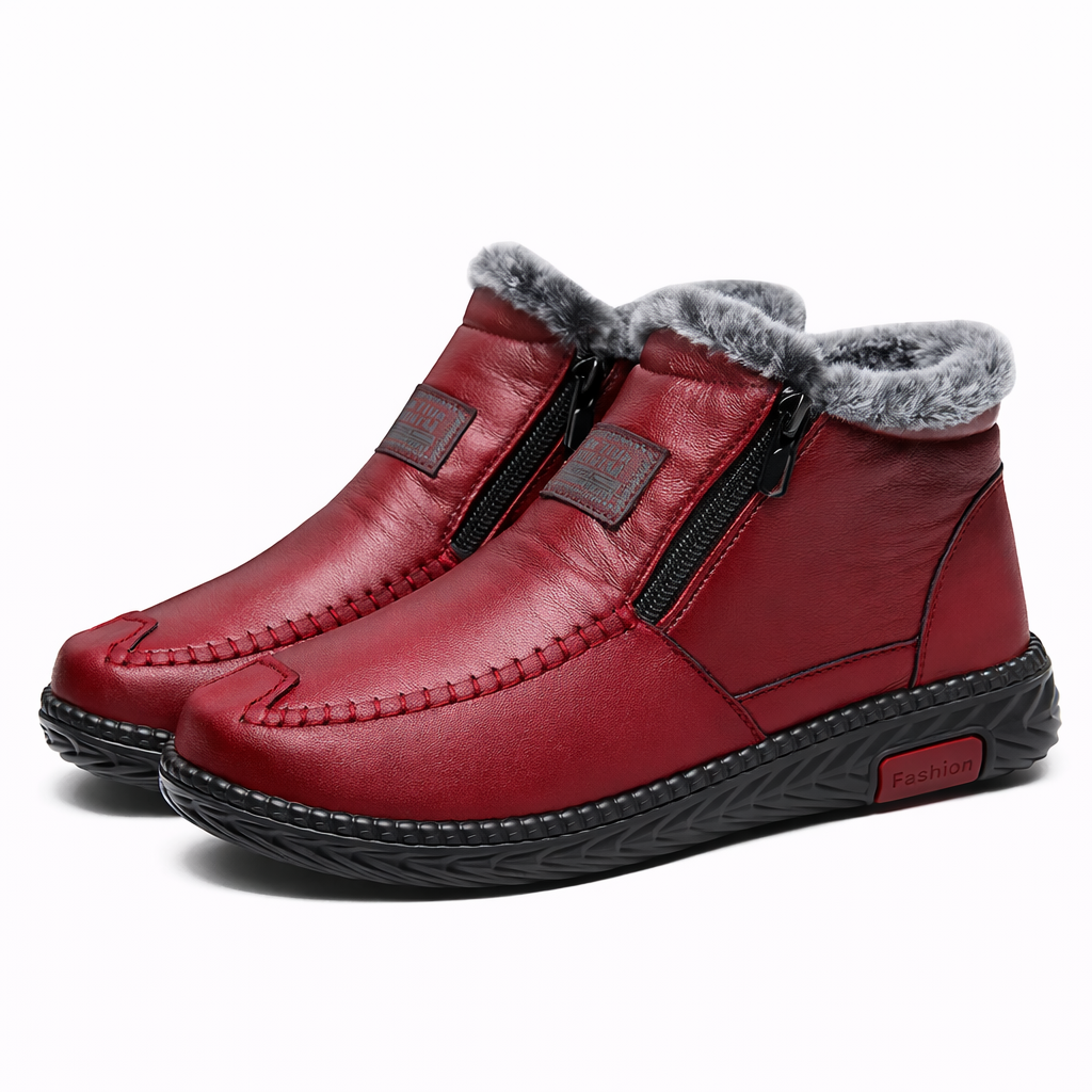 Bottes d’Hiver pour Femme – Chaudes, Confortables et Faciles à Porter