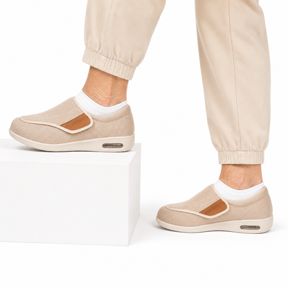 Chaussures Larges Femme Homme Faciles à Enfiler, Légères et Respirantes