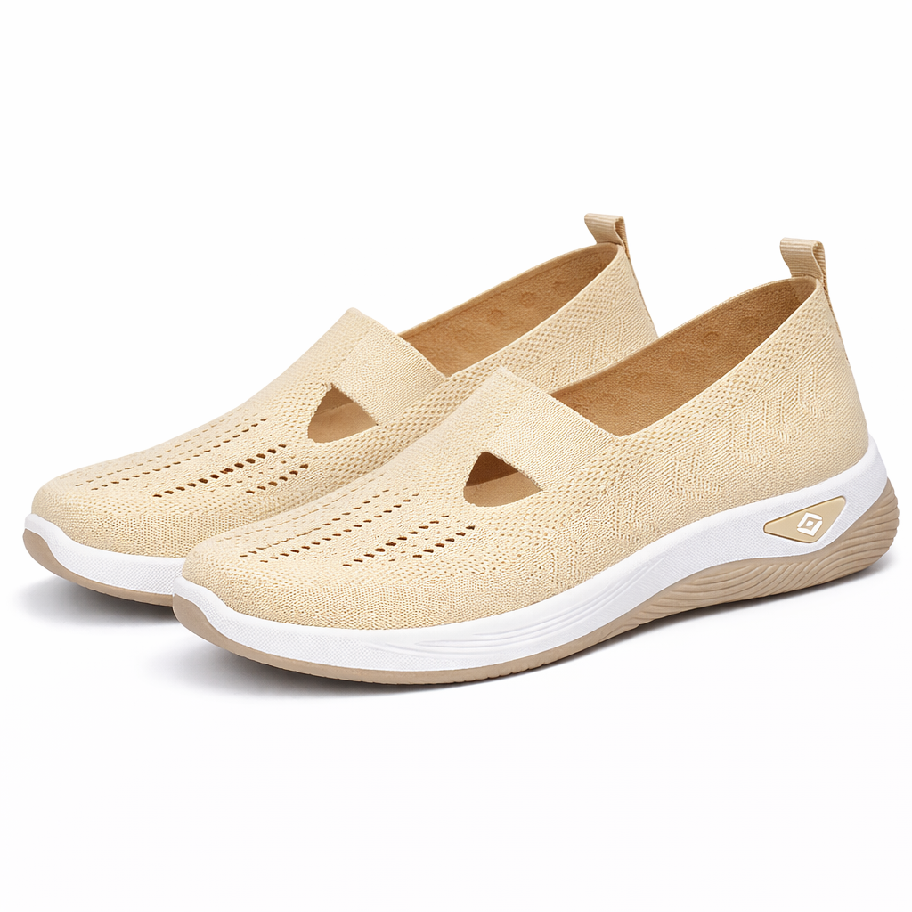 Baskets Slip-On Femme – Légères, Confortables et Respirantes