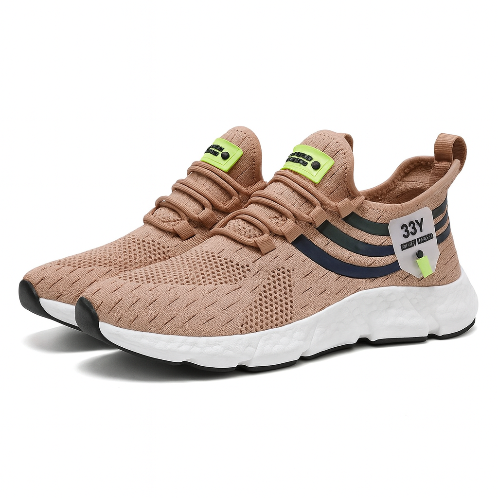 Baskets de Sport Homme Avec Amorti Souple et Semelle Antidérapante