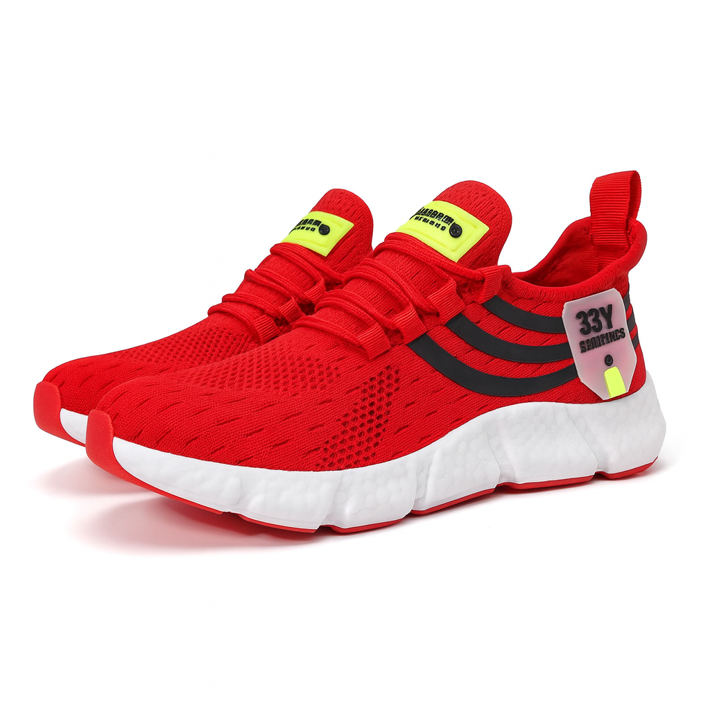 Baskets de Sport Homme Avec Amorti Souple et Semelle Antidérapante