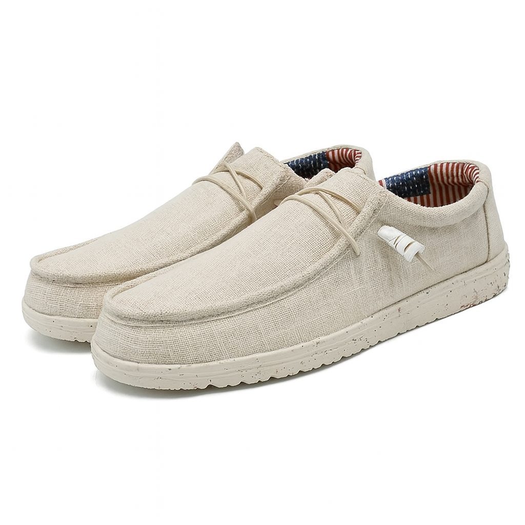 Baskets Slip-On Homme Avec Lacets Élastiques – Légères et Confortables