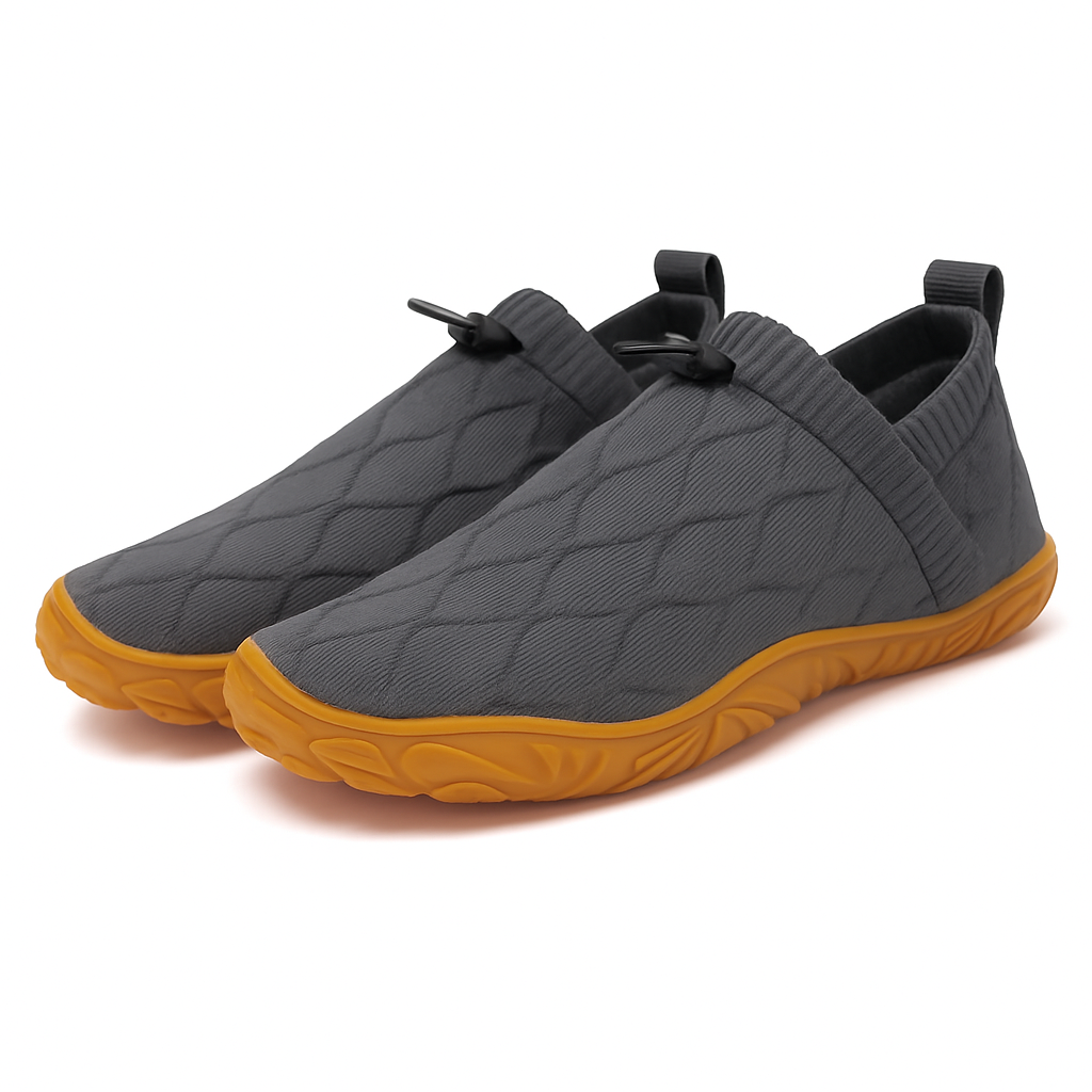 Baskets Barefoot Homme Sans Lacets – Effet Chaussette, Souples et Décontractées