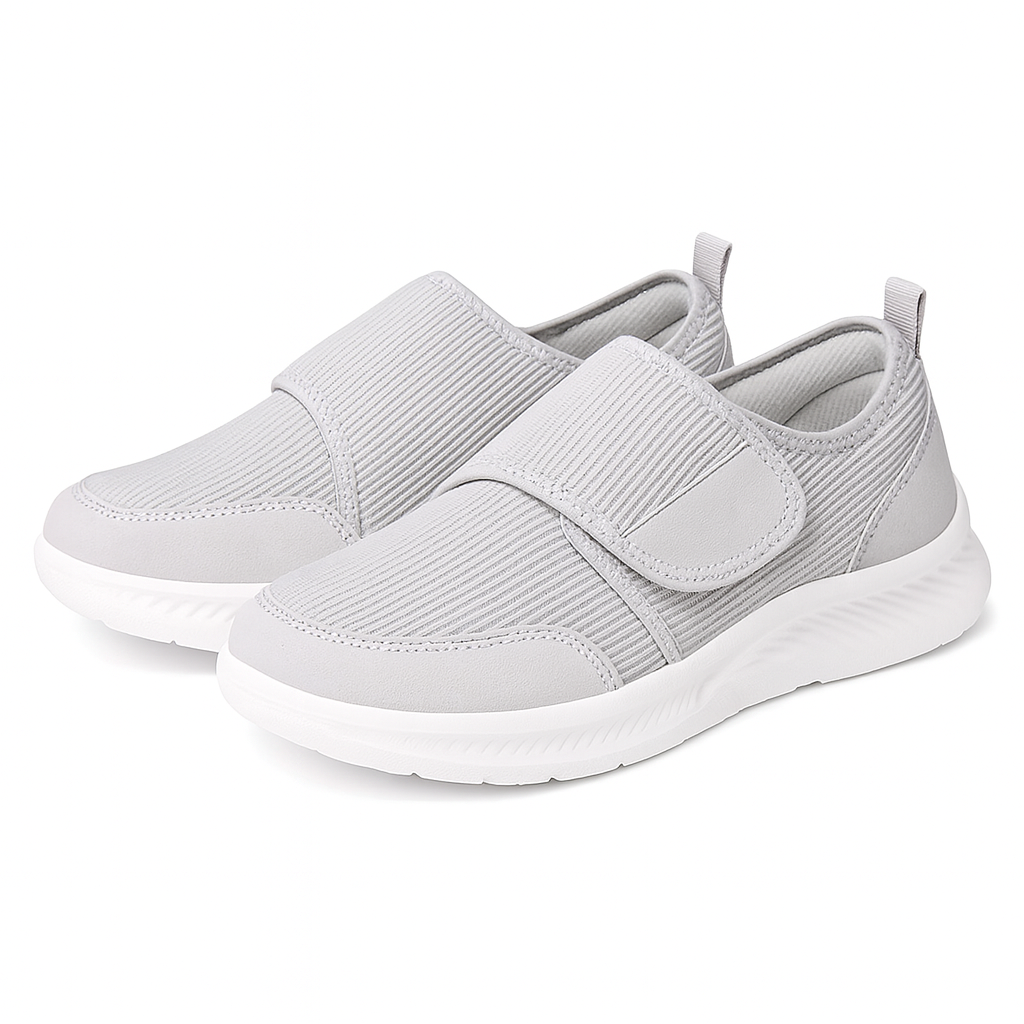 Chaussures Unisex Confortables Avec Fermeture Velcro – Large Ajustement