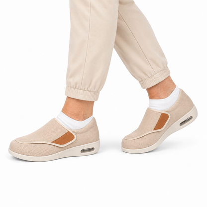 Chaussures Larges Femme Homme Faciles à Enfiler, Légères et Respirantes
