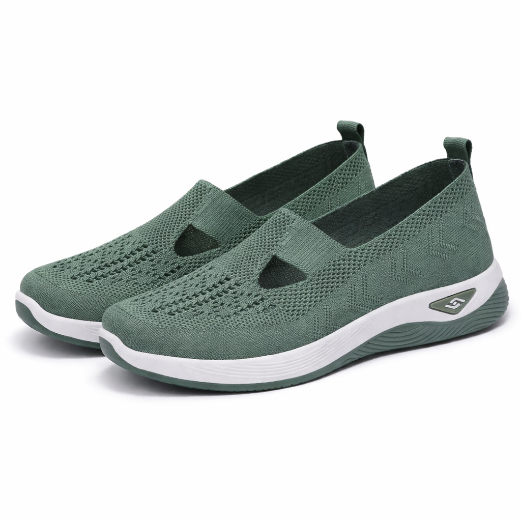 Baskets Slip-On Femme – Légères, Confortables et Respirantes