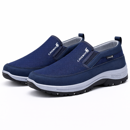 Chaussures Marche Homme Slip-On Respirantes Semelle Flexible Antidérapante Légères