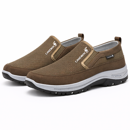 Chaussures Marche Homme Slip-On Respirantes Semelle Flexible Antidérapante Légères