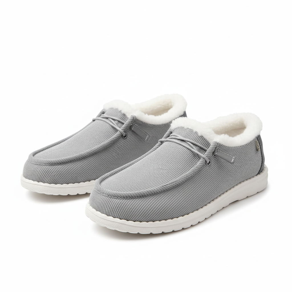 Baskets Femme À Enfiler Avec Doublure Chaude – Légères et Confortables