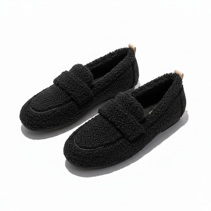 Chaussons Femme Doux avec Design Type Chaussure – Confortables et Adaptés à l’Intérieur et à l’Extérieur