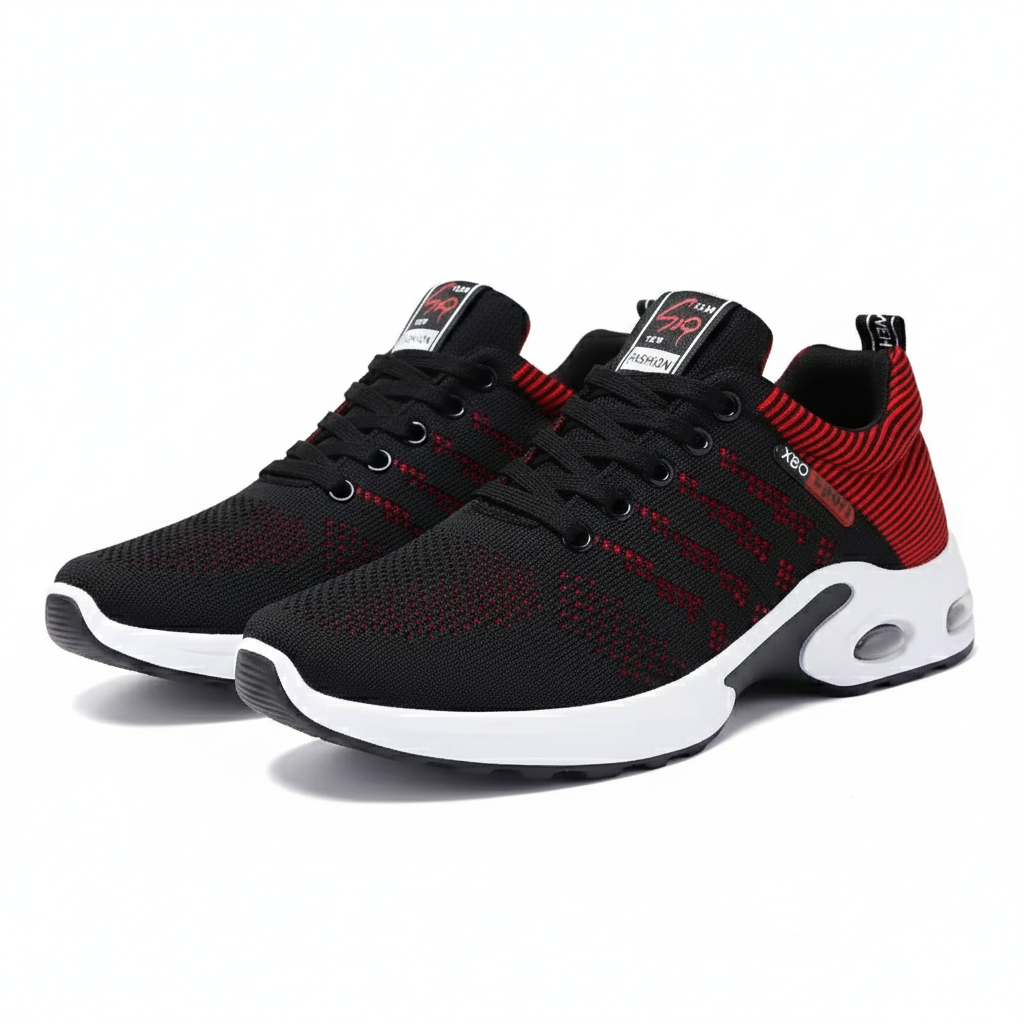 Baskets Homme Confortables – Large Ajustement, Semelle Souple et Adhérente