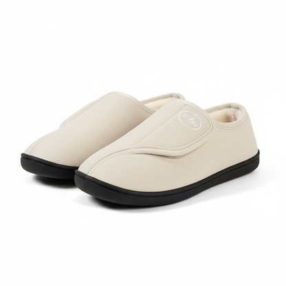 Chaussons Homme et Femme – Confortables avec Ouverture Réglable et Semelle Antidérapante