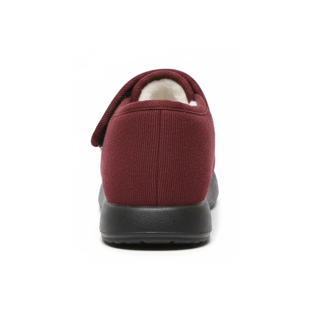 Chaussons Montants à Scratch – Doublés, Chauds et Confortables – Usage Intérieur