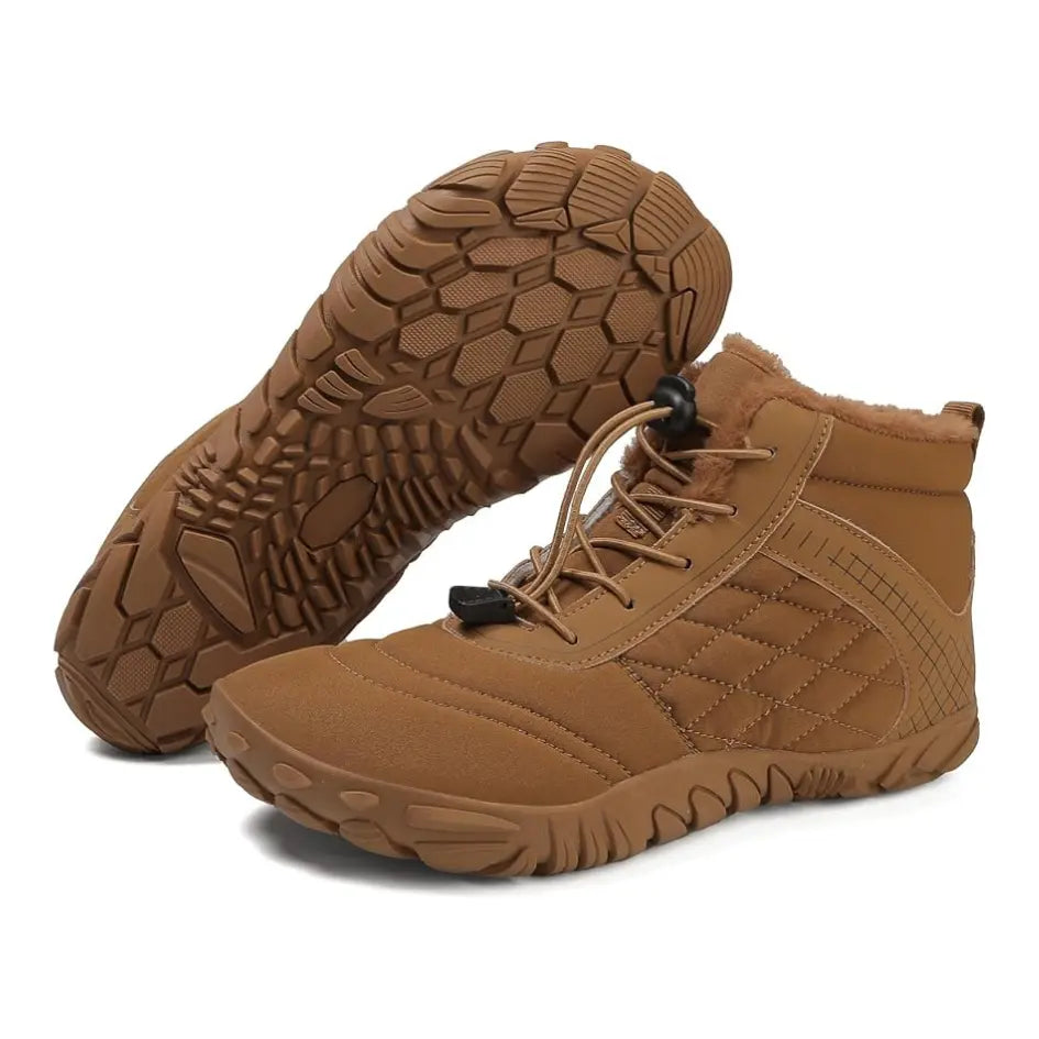 Femmes Hommes Chaussures Barefoot Doublées Élastiques Flexibles Hiver