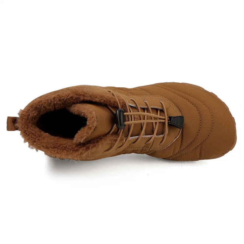 Femmes Hommes Chaussures Barefoot Doublées Élastiques Flexibles Hiver