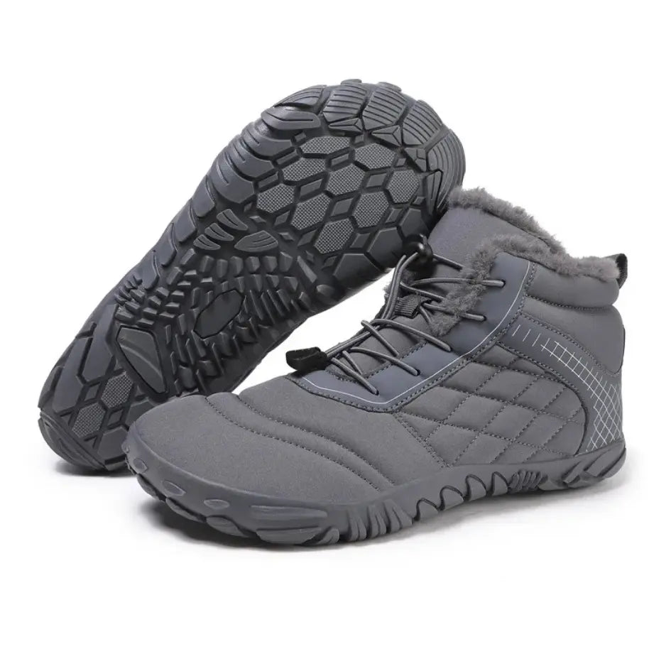 Femmes Hommes Chaussures Barefoot Doublées Élastiques Flexibles Hiver