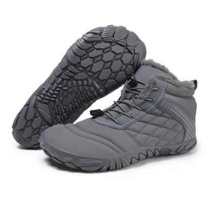 Femmes Hommes Chaussures Barefoot Doublées Élastiques Flexibles Hiver