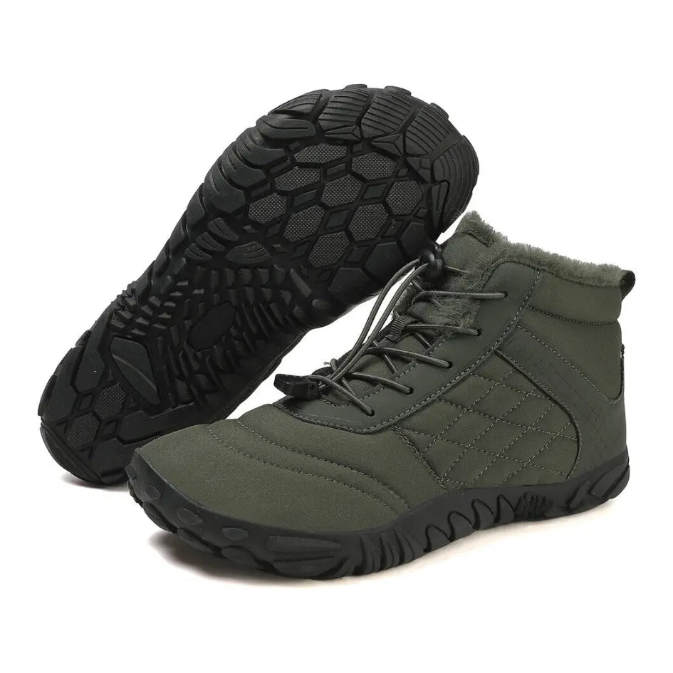 Femmes Hommes Chaussures Barefoot Doublées Élastiques Flexibles Hiver