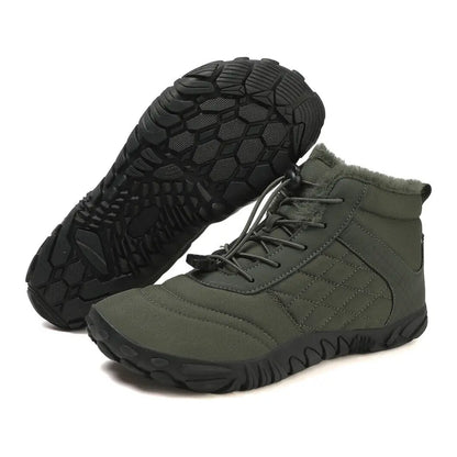 Femmes Hommes Chaussures Barefoot Doublées Élastiques Flexibles Hiver