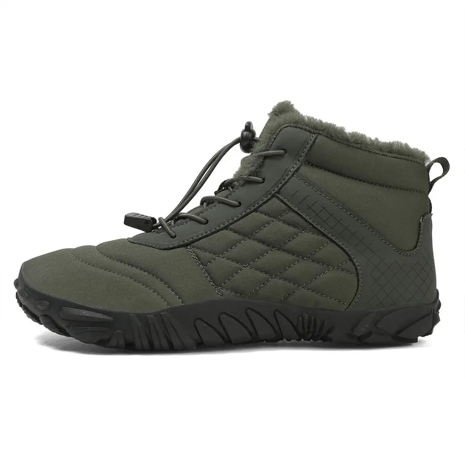 Femmes Hommes Chaussures Barefoot Doublées Élastiques Flexibles Hiver