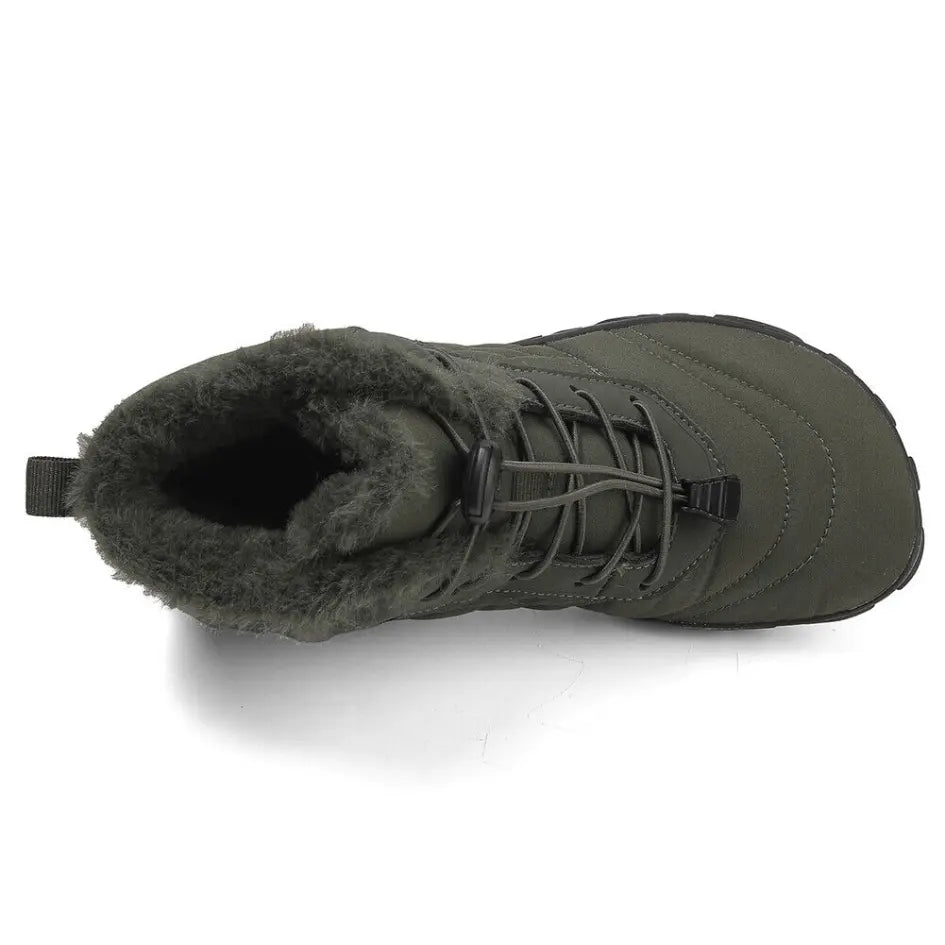 Femmes Hommes Chaussures Barefoot Doublées Élastiques Flexibles Hiver