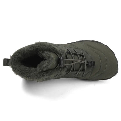 Femmes Hommes Chaussures Barefoot Doublées Élastiques Flexibles Hiver