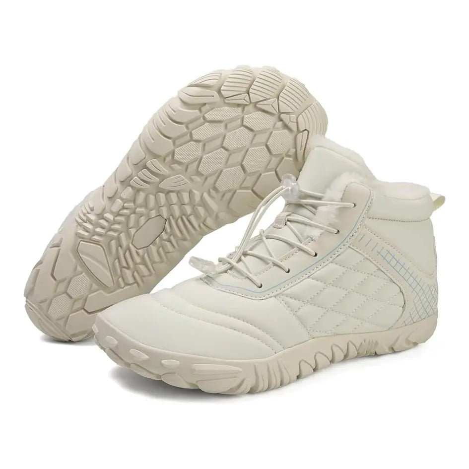 Femmes Hommes Chaussures Barefoot Doublées Élastiques Flexibles Hiver