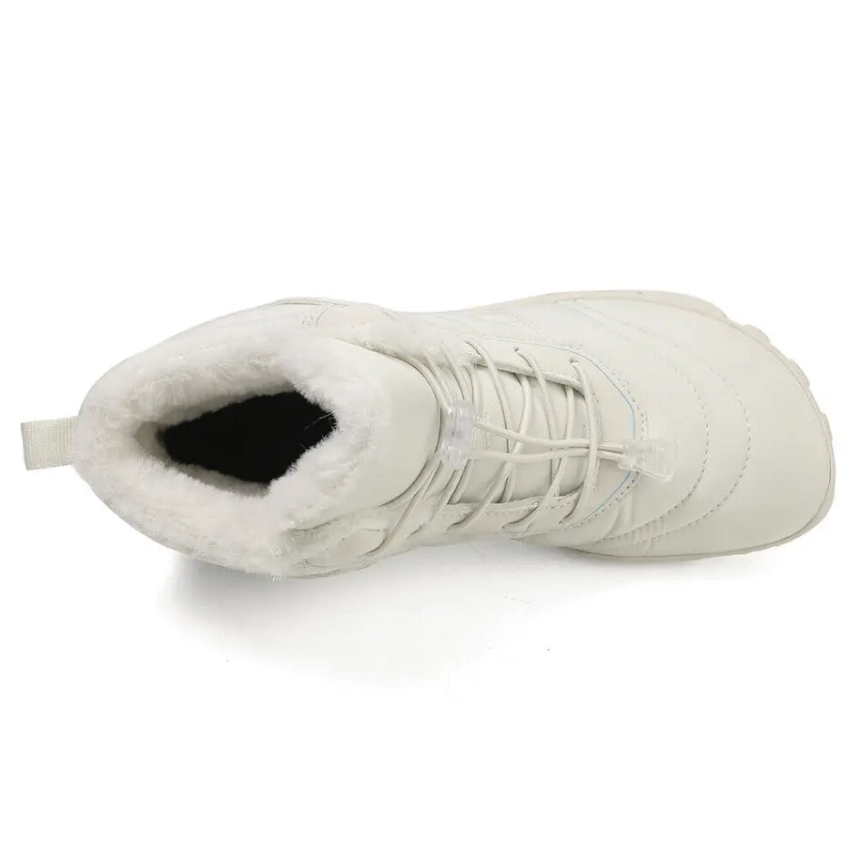 Femmes Hommes Chaussures Barefoot Doublées Élastiques Flexibles Hiver