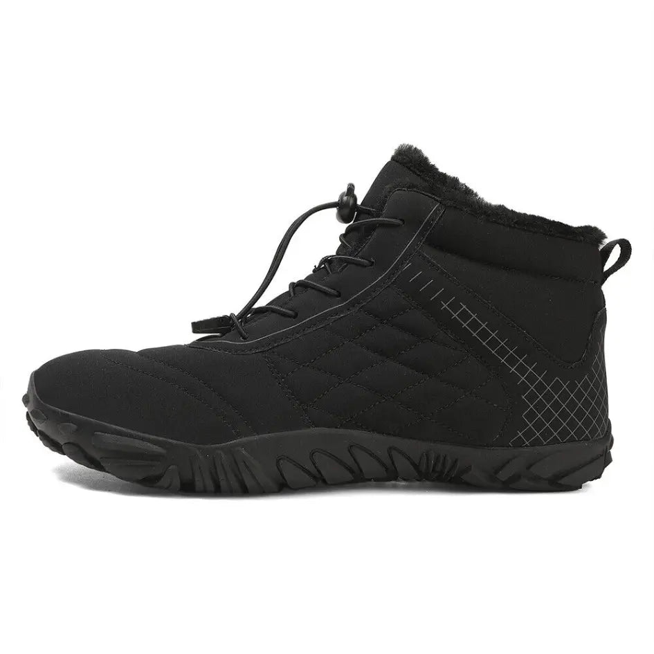Femmes Hommes Chaussures Barefoot Doublées Élastiques Flexibles Hiver