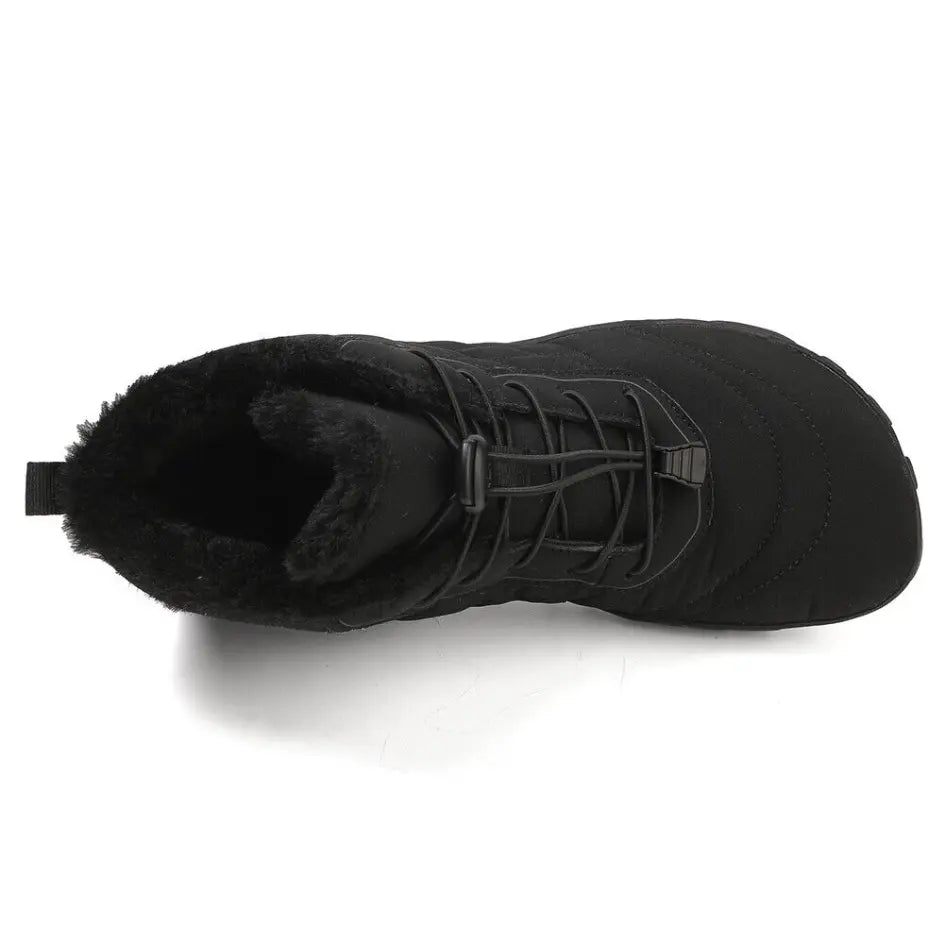 Femmes Hommes Chaussures Barefoot Doublées Élastiques Flexibles Hiver