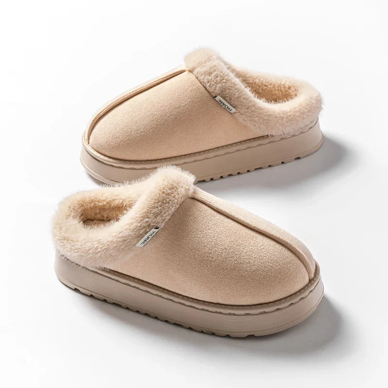 Chaussons d’Intérieur Femme en Coton – Doux, Légers et Confortables