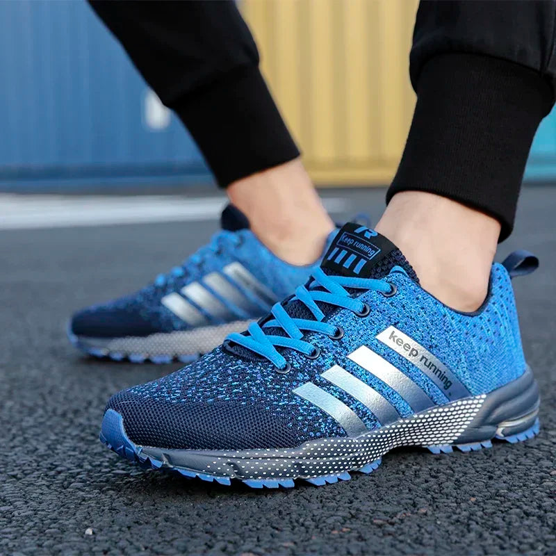 Baskets de Sport Homme Confortables Avec Amorti Souple
