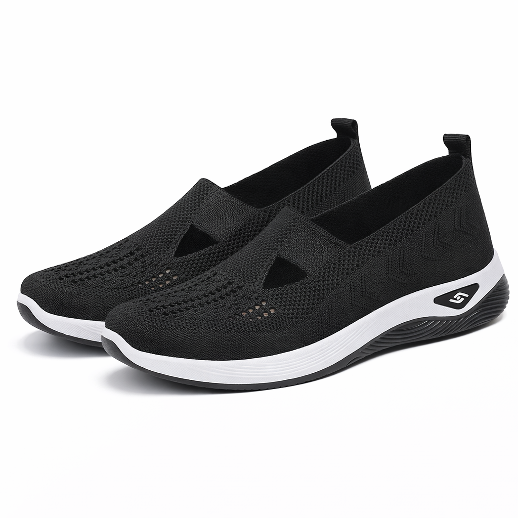 Baskets Slip-On Femme – Légères, Confortables et Respirantes