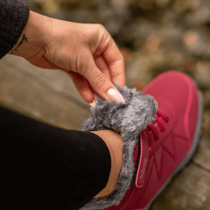 Femmes Hommes Bottes d'Hiver Doublées Déperlantes Antidérapantes Semelle Amortissante