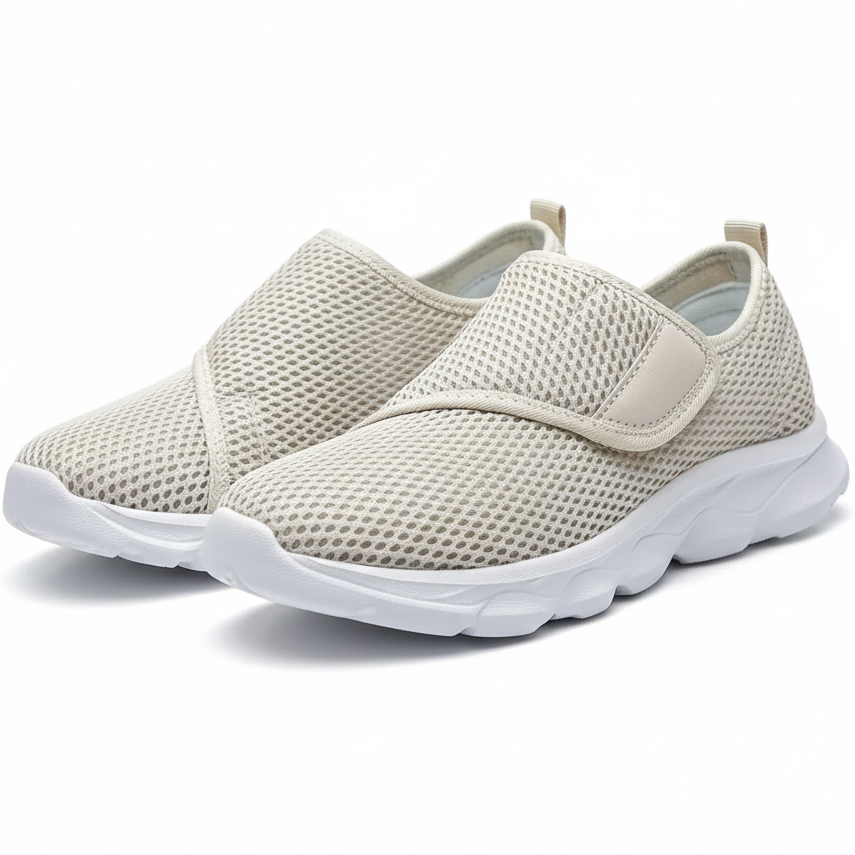 Chaussures Unisex à Large Ajustement Avec Fermeture Velcro – Confort Souple et Léger