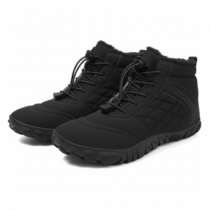 Femmes Hommes Chaussures Barefoot Doublées Élastiques Flexibles Hiver