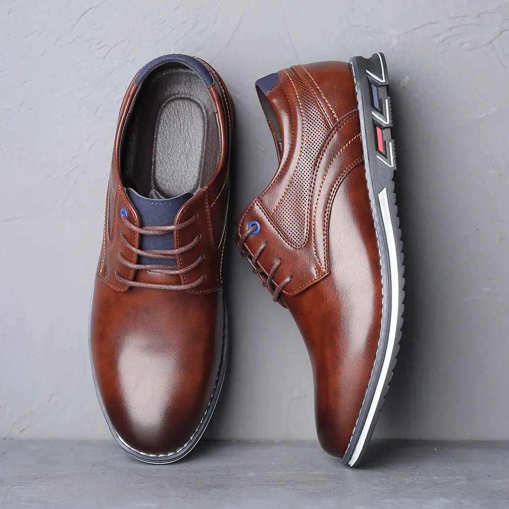 Chaussures Habillées Homme en Similicuir – Légères, Souples et Confortables