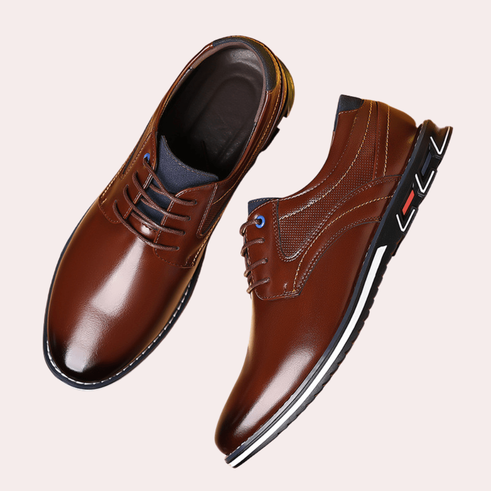 Chaussures Habillées Homme en Similicuir – Légères, Souples et Confortables