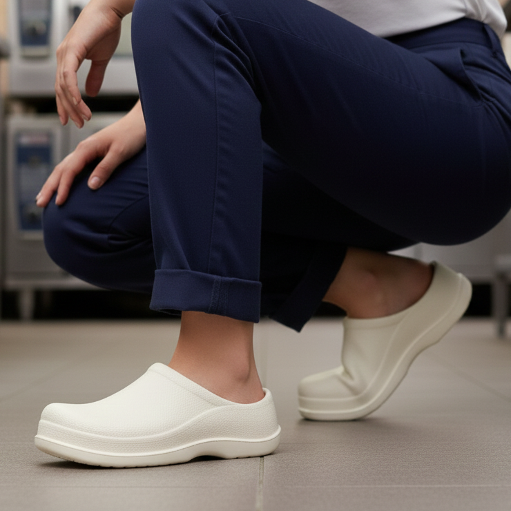 Chaussures de Cuisine Homme et Femme – Antidérapantes, Légères et Confortables