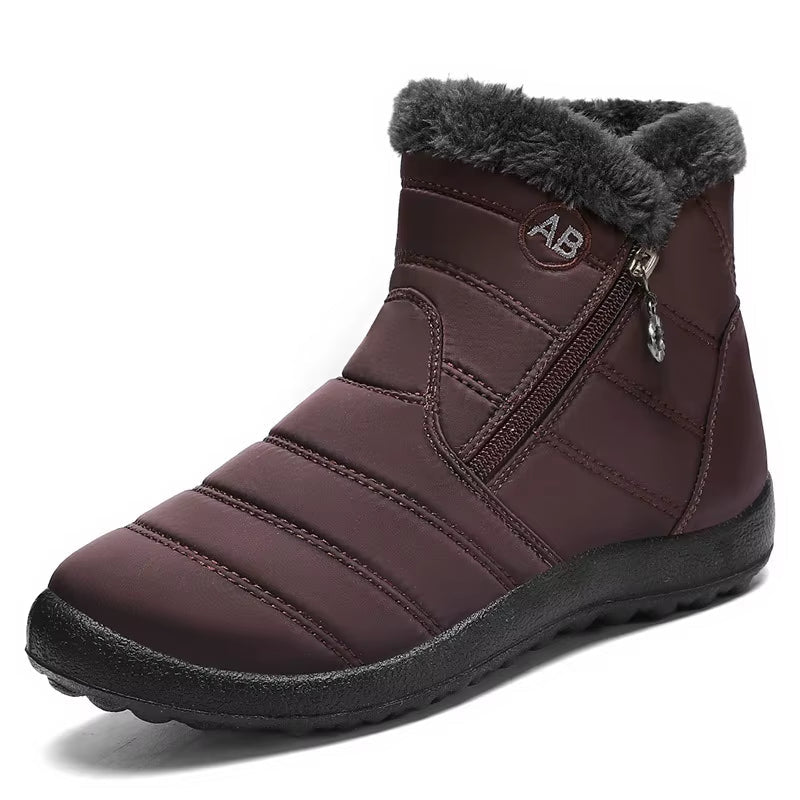 Bottes Femme Hiver Chaudes – Imperméables avec Doublure Thermique et Semelle Antidérapante