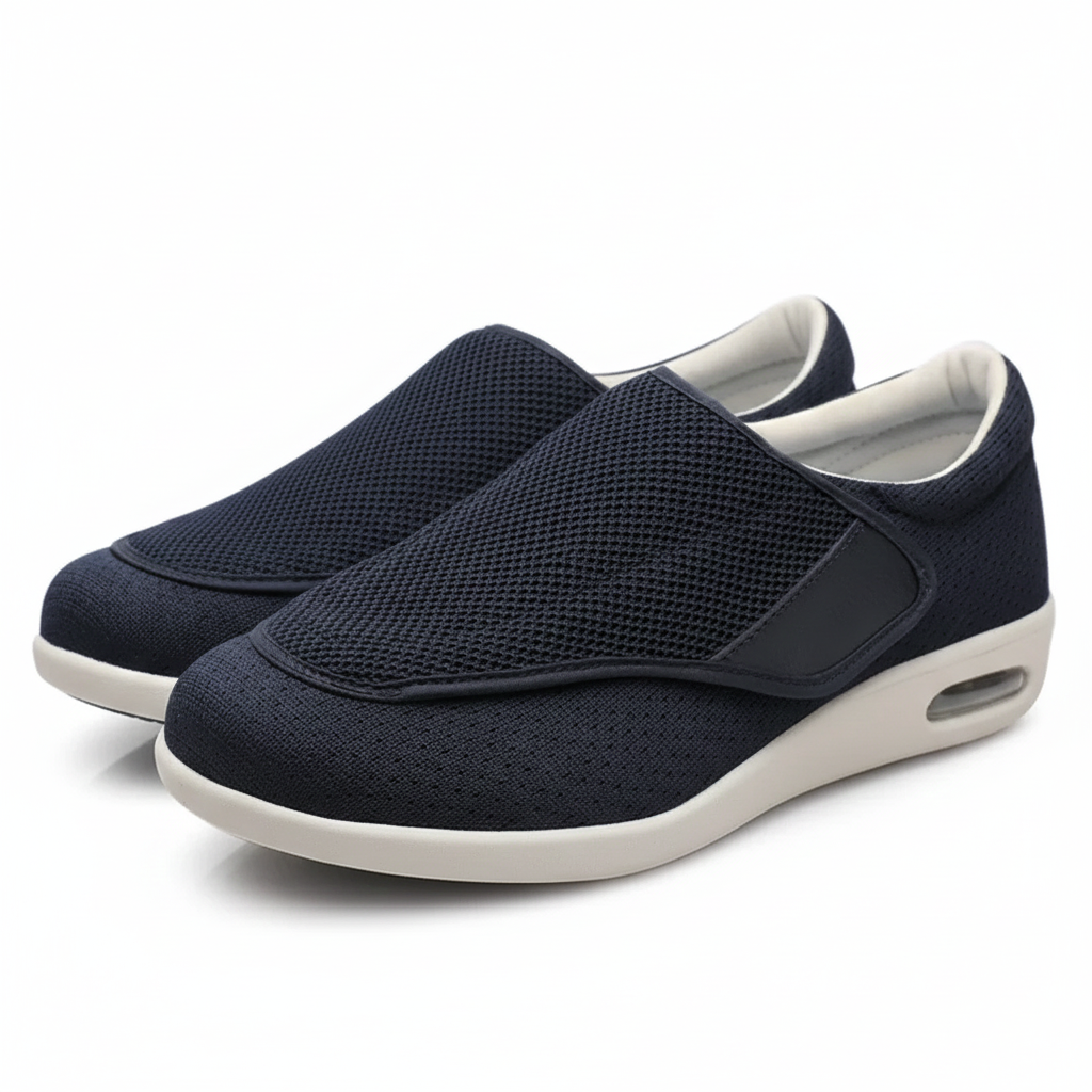 Chaussures Larges Femme Homme Faciles à Enfiler, Légères et Respirantes