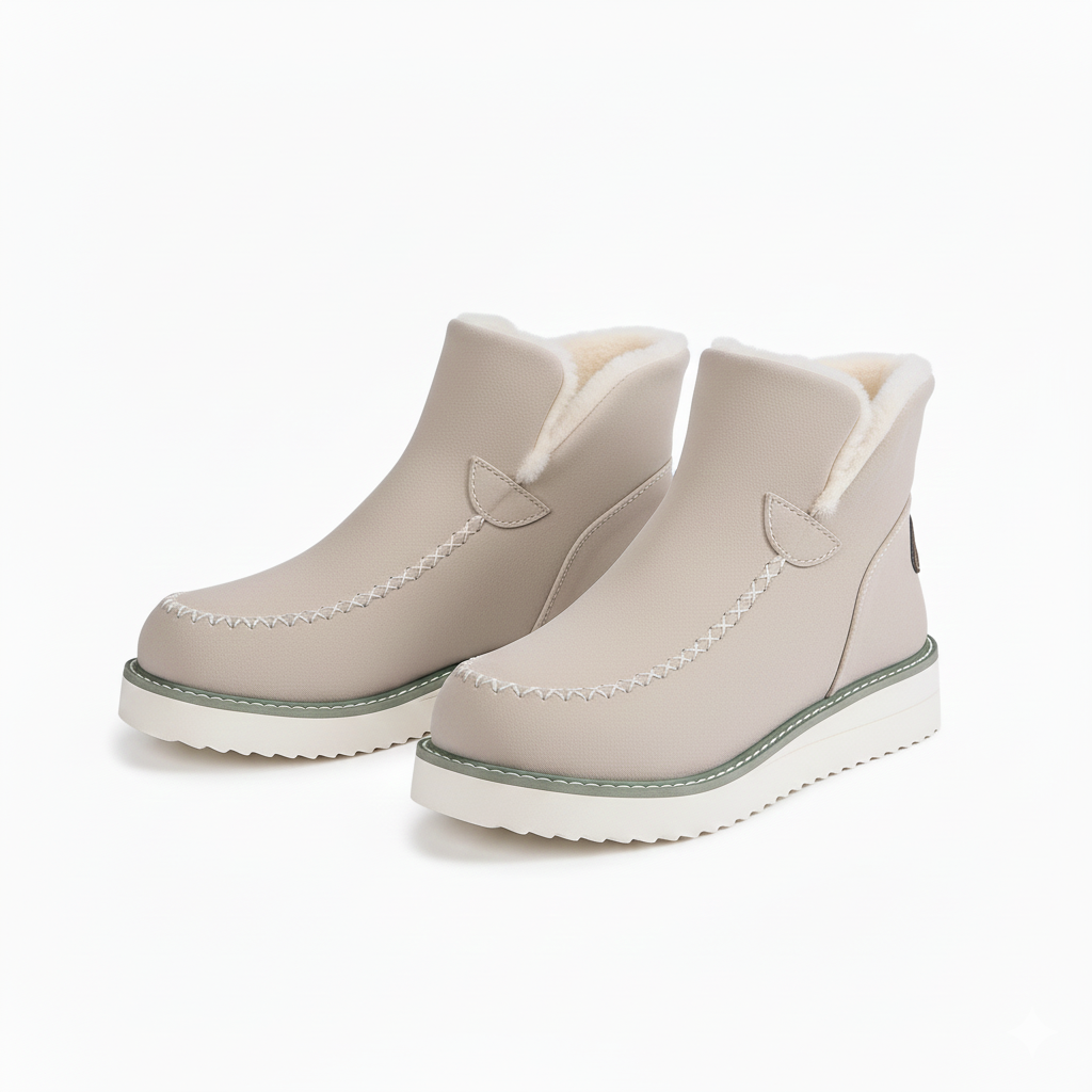 Chaussures d’Hiver Femme à Enfiler – Modèle Chaud, Textile Doux et Coupe Confort – Usage Quotidien